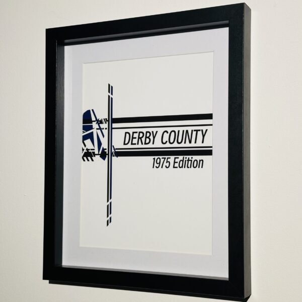 Derby County 'The Seventies' 1975 Edition Eras Wall Art - Image 3