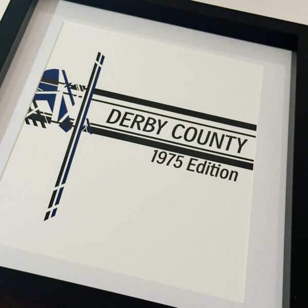 Derby County 'The Seventies' 1975 Edition Eras Wall Art - Image 2