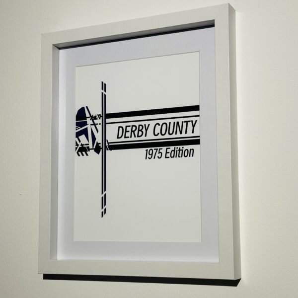 Derby County 'The Seventies' 1975 Edition Eras Wall Art - Image 4