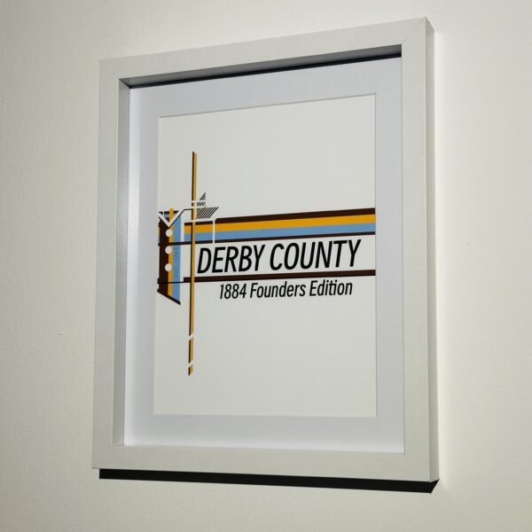 Derby County 'The Founders' 1884 Edition Eras Wall Art (Limited Edition) - Image 4