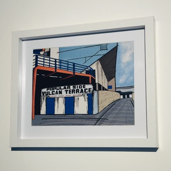 'The Popside' at The Baseball Ground Derby County Wall Art - Image 3