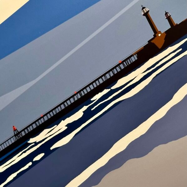 'Seaside Blues' at Whitby Wall Art