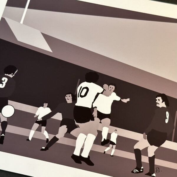 Baseball Ground 'Night Game' Derby County Wall Art